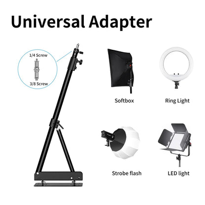 170cm 135cm Heavy Wall Mount Boom Arm Projector Bracket for Photography Studio image 5
