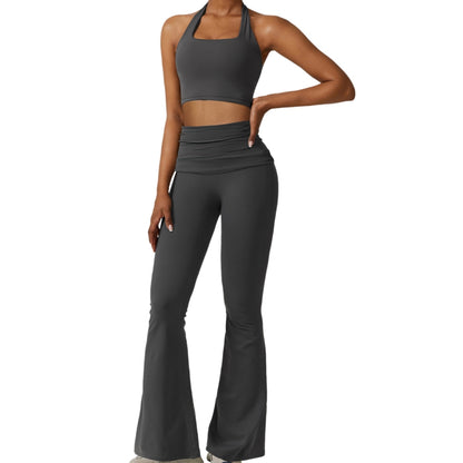 Women Gym Set Training Yoga Suit Sportswear Women Sports Jumpsuit Fitness Rompe image 3