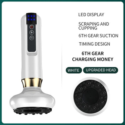 Scraping Infrared Heat Slimming Massage Tricolor Electric Scraping Instrument A image 9