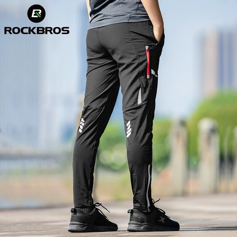 Rockbros Cycling Pants - Lightweight Breathable Spring Summer Bike Tights For Men & Women