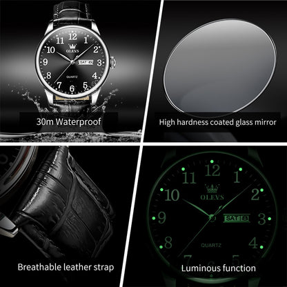 OLEVS New Fashion Watch For Men Top Brand Luxury Sport Waterproof Simple Ultra- image 11