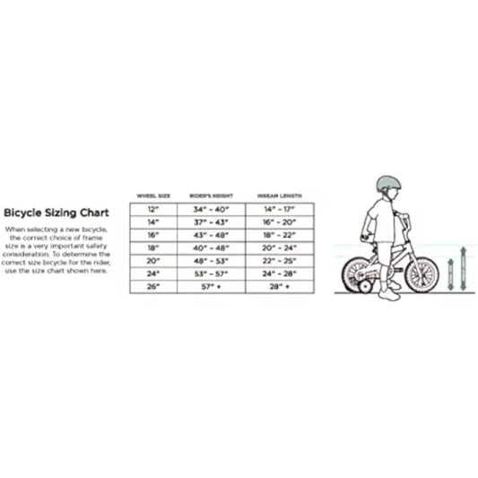 Gravel Blaster Bike Black, 12"