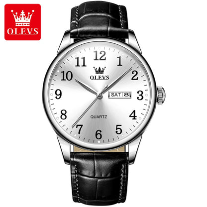 OLEVS New Fashion Watch For Men Top Brand Luxury Sport Waterproof Simple Ultra- image 0