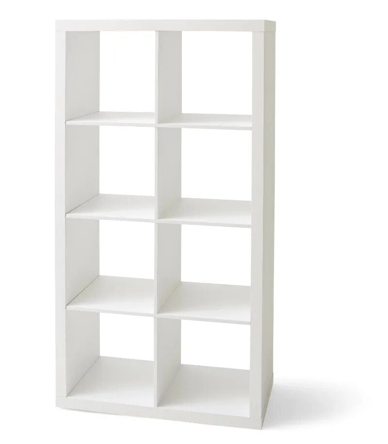 Better Homes & Gardens 8-Cube Storage Organizer, White Texture image 1