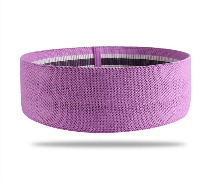 Squat Yoga Resistance Band Cotton  Hip Circle Exaggerates Hips Circle image 3