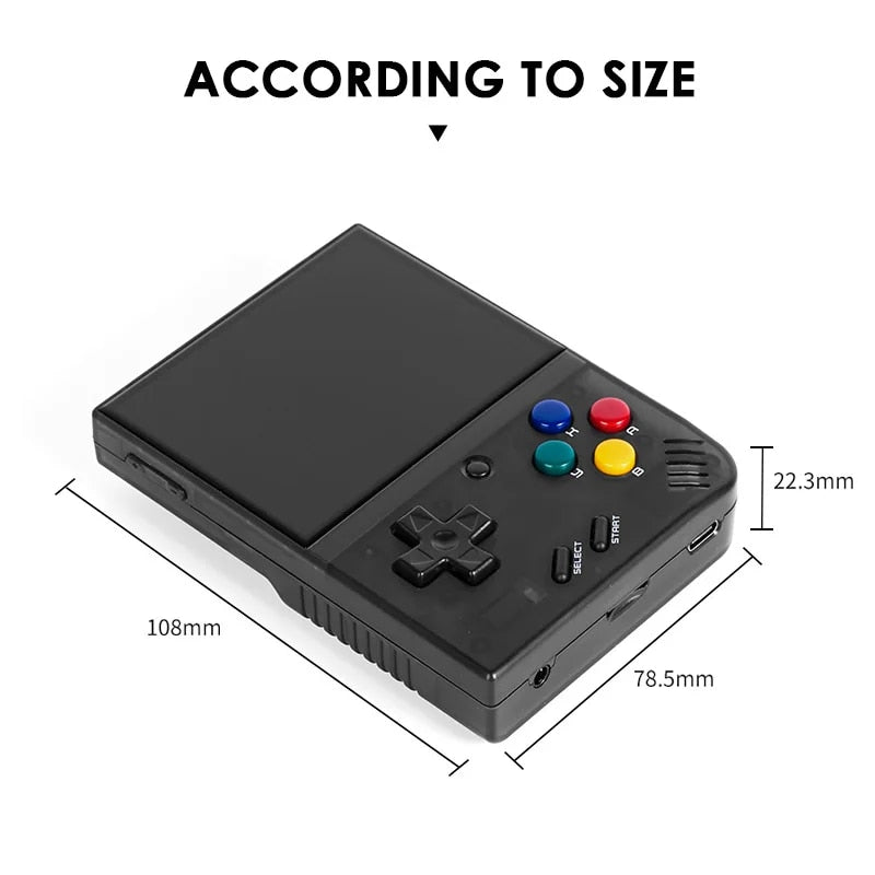 Miyoo Mini Plus Portable Retro Handheld Game Console V2 Mini+ Ips Scre