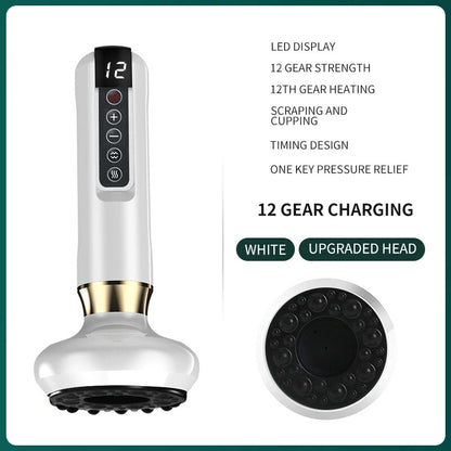 Scraping Infrared Heat Slimming Massage Tricolor Electric Scraping Instrument A image 3