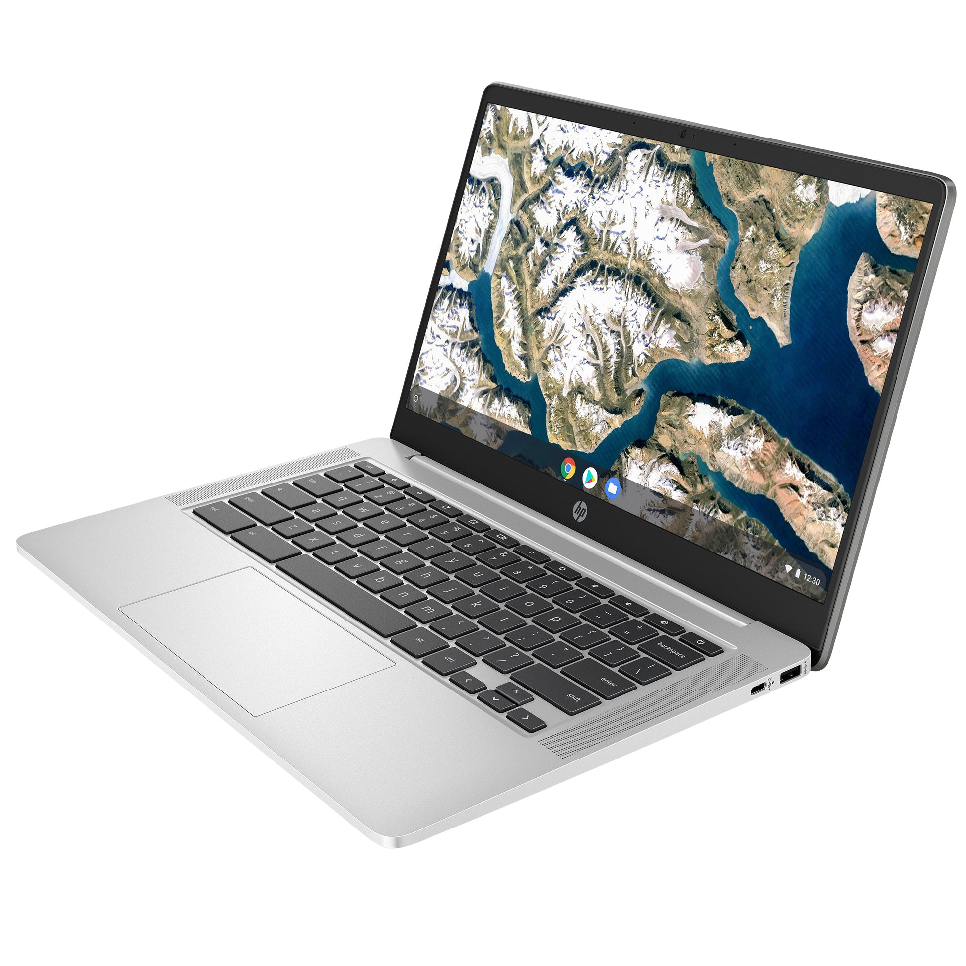 HP 14" Chromebook Laptop Bundle - Intel Celeron - 1080p - Bonus Sleeve image 1