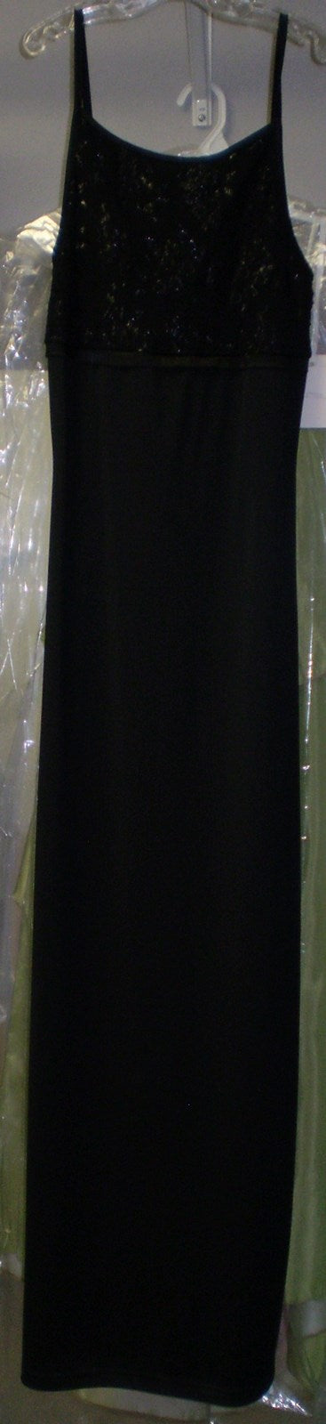 Victor Costa Women Dress Crepe/Acetate Black Size ? image 0