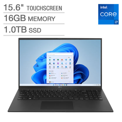 LG Gram 15.6" Touchscreen Laptop - 12th Gen Intel i7-1260P - 1080p - Windows 11 image 0