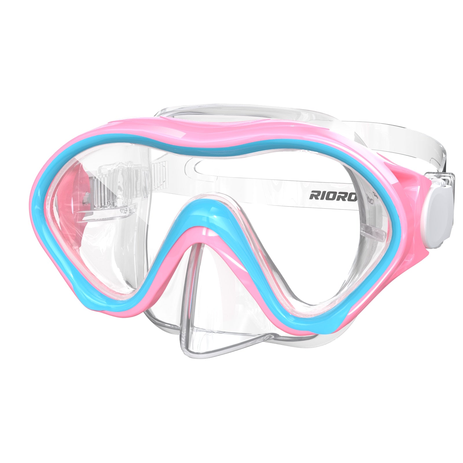 Children Swimming Glasses Adjustable Large Frame 180° Wide Vision Anti-Fog UV P image 8