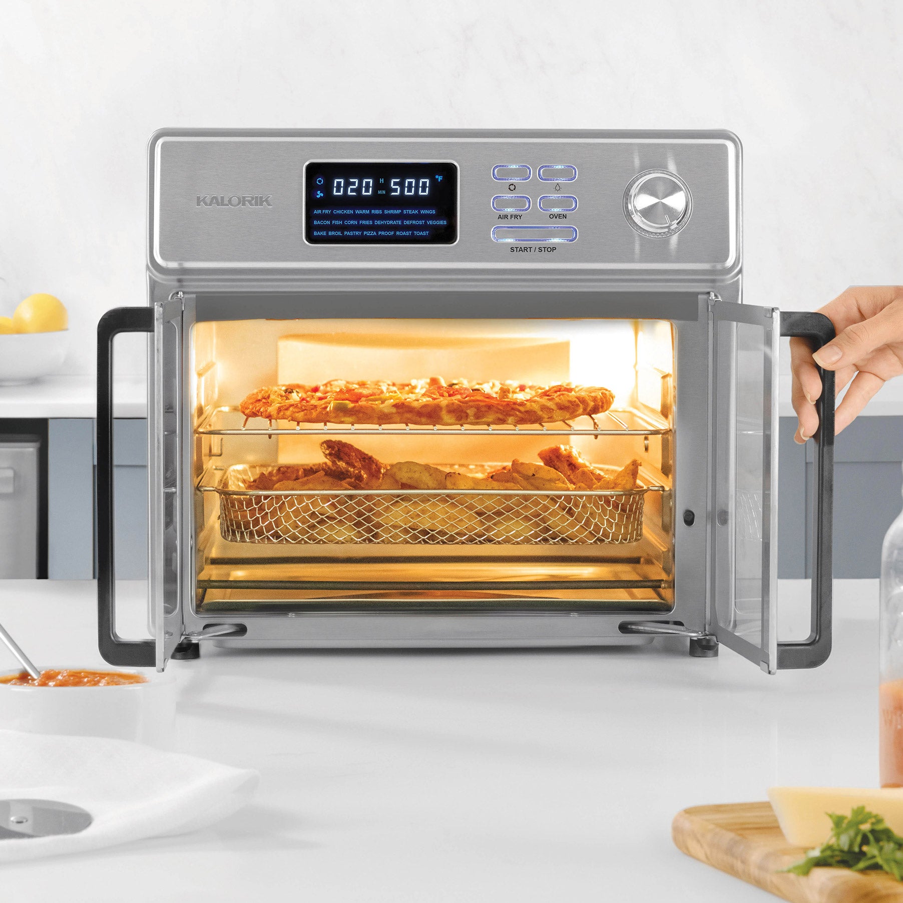 Kalorik 26-Quart Digital Maxx Air Fryer Oven with 7 Accessories image 7