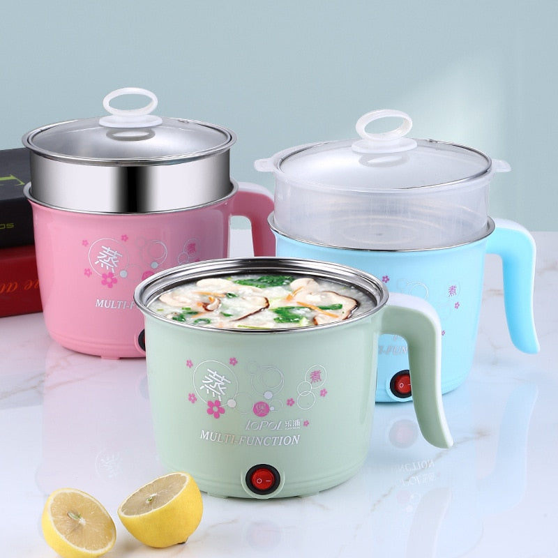 Electric Cooker Home Multifunction  Pot 1-2 People Heating Pan Cooking Pot M image 8