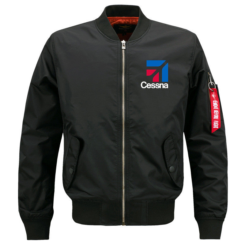 Streetwear Outdoor Military Aviation Pilots Cessna Ma1 Bomber Flight Jacket Coa