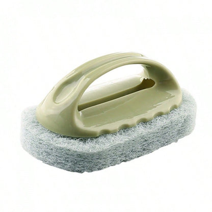 Multifunctional Cleaning Brush with Handle “ Bathtub, Kitchen, Pot, Dish Scrubb image 3