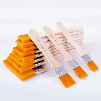 12pcs/set Memory Nylon Paint Brushes Set for Acrylic Oil Drawing Watercolor Woo image 1
