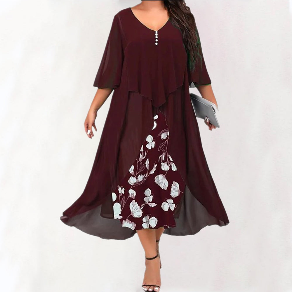 Oversized Long Dress for Women Clothing 2024 Summer Plus Size Elegant Vestidos  image 5