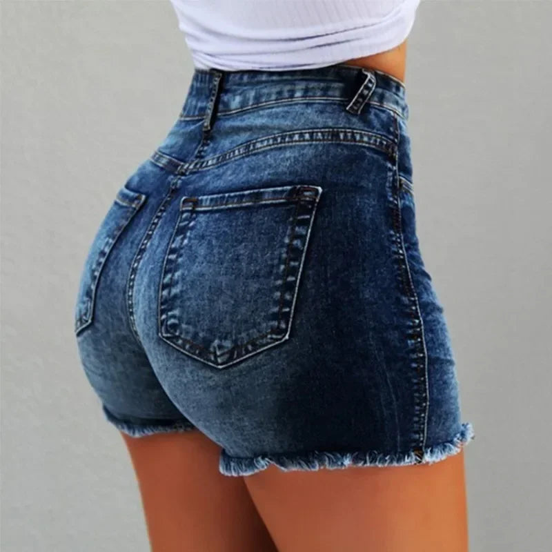 High Waist Hot Pants Women's Jeans Available in Multiple Colors Women's Denim S