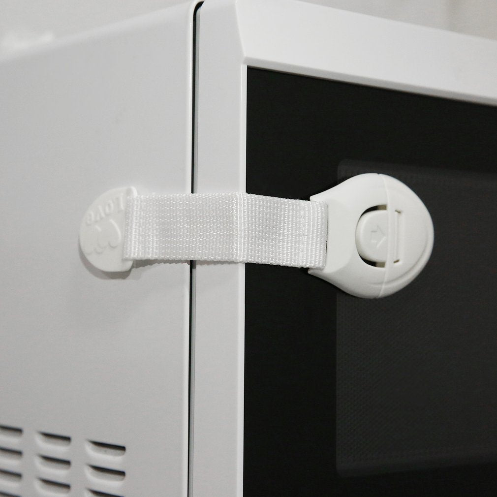1Pc Cabinet Door Drawers Refrigerator Toilet Safety Plastic Lock For Child Kid Baby Safety New Arrival