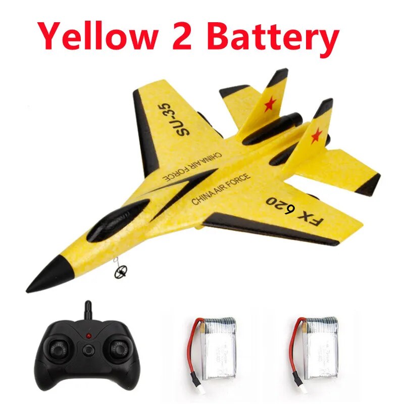RC Remote SU-35 FX-620 Radio Control Airplane 2.4G Remote Control Fighter Plane image 2