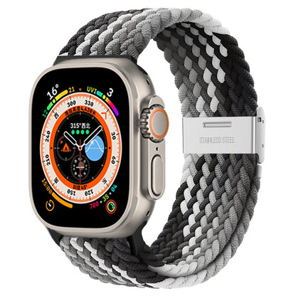 Braided Solo Loop For Apple watch band 44mm 45mm 49mm 40mm 41mm 38mm 42mm Nylon image 3