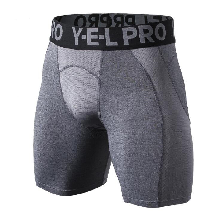 Men'S Compression Shorts Base Layer Thermal Skin Bermuda Shorts Gym Fitness Men'S Cossfit Bodybuilding Tight Shorts
