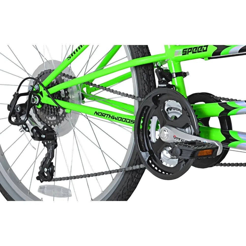Kent Bicycles 26 In. North Woods 21-Speed Dual Drive Tandem Adult's Bike, Green image 4