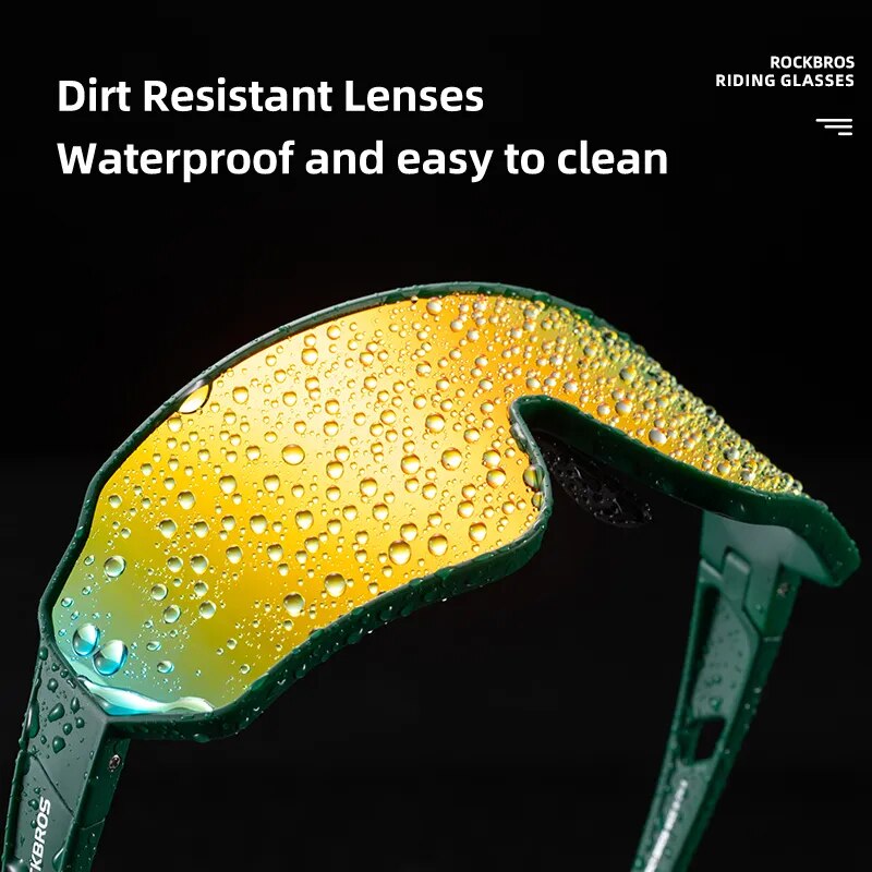 ROCKBROS Cycling Glasses Men Women Pochromic Outdoor Sport Hiking Eyewear Po image 8