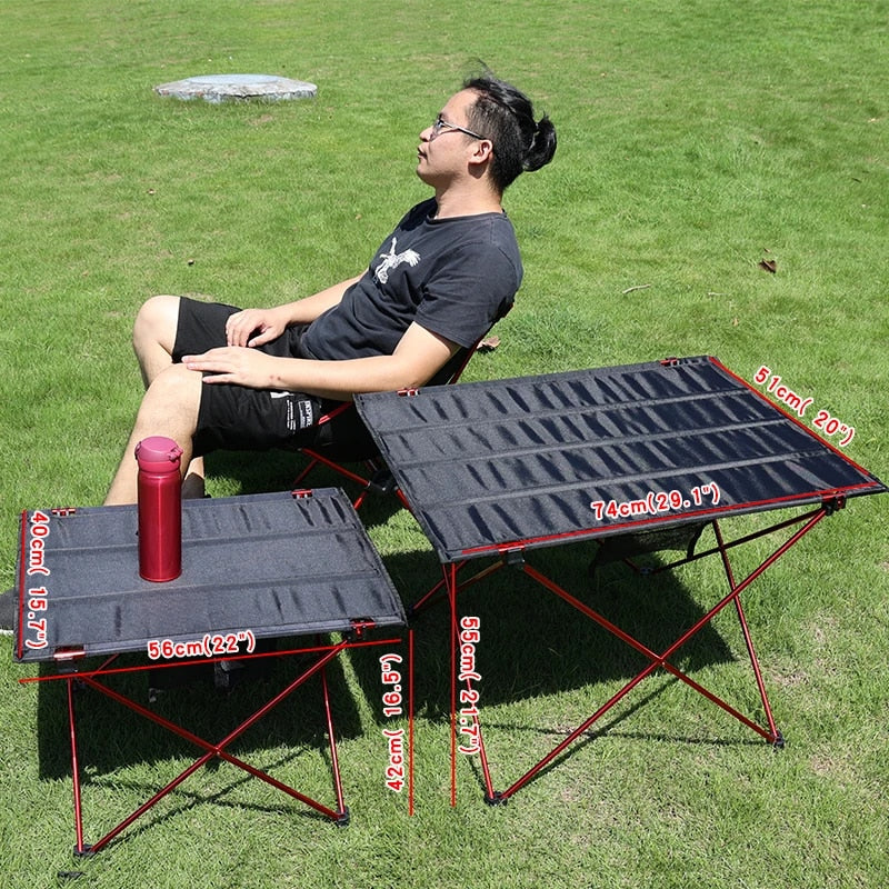 Outdoor Foldable Table Camping Table Desk Beach Hiking Climbing Fishing Picnic image 8