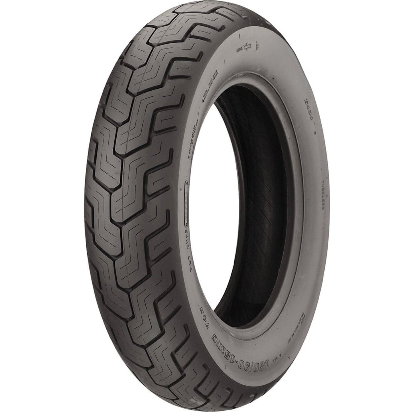 Rear Motorcycle Tire 140/90-16 (71H) Black Wall image 0