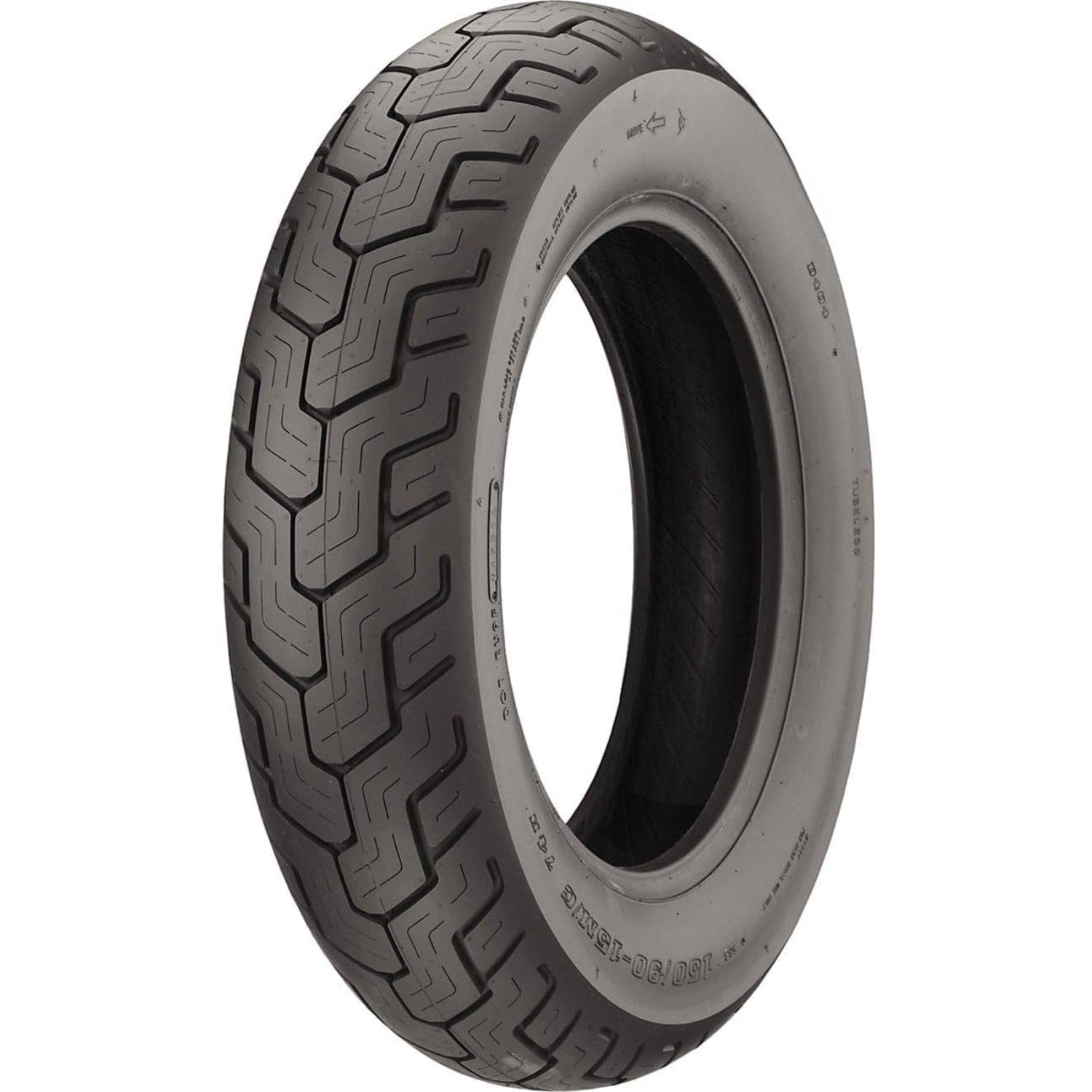 Rear Motorcycle Tire 140/90-16 (71H) Black Wall image 0