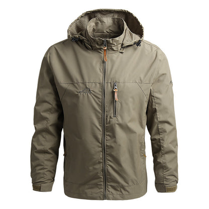 Men's Autumn Windbreaker Man Oversize Windshield Jacket Men Spring Coat Men's Ca image 4