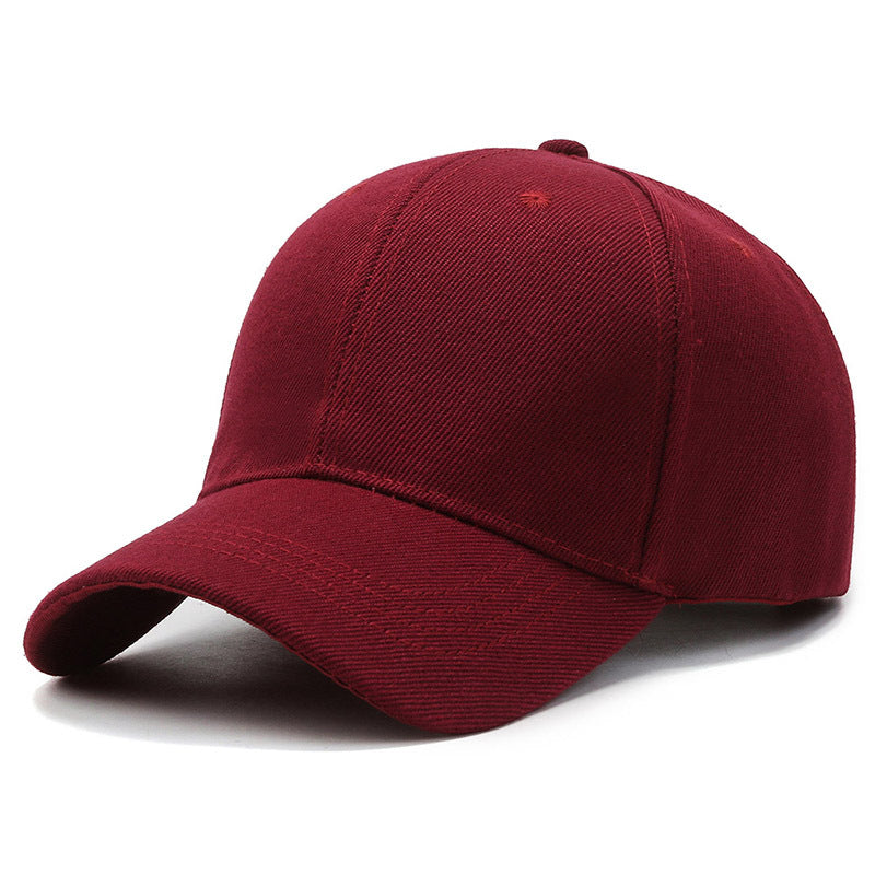 Unisex Cap Casual Plain Baseball Cap Adjustable Snapback Hats For Women Men Hip image 18