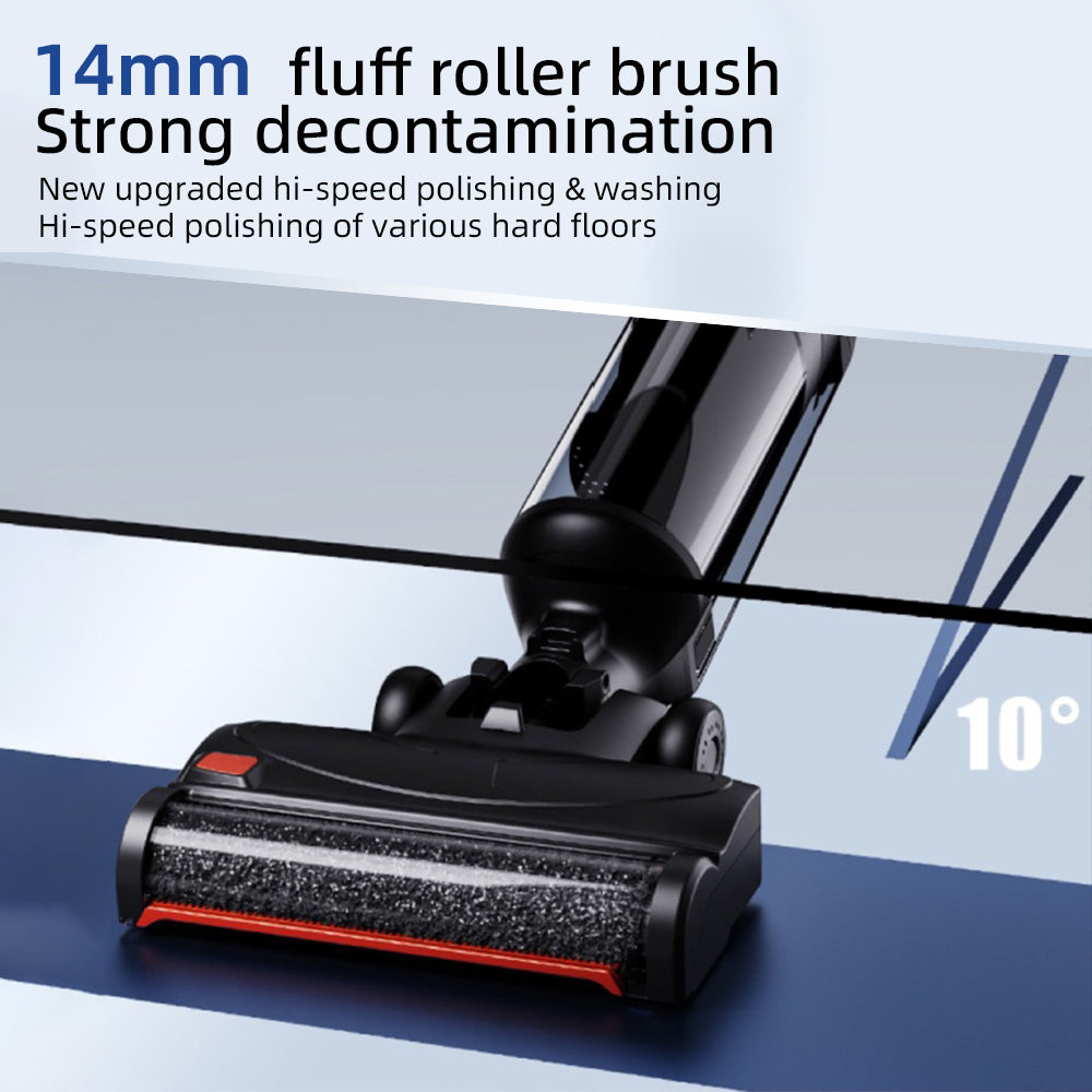 Tinsol VW2203 Cordless Wireless Wet Dry Smart Mop Washing Vacuum, 15000Pa Sucti image 1