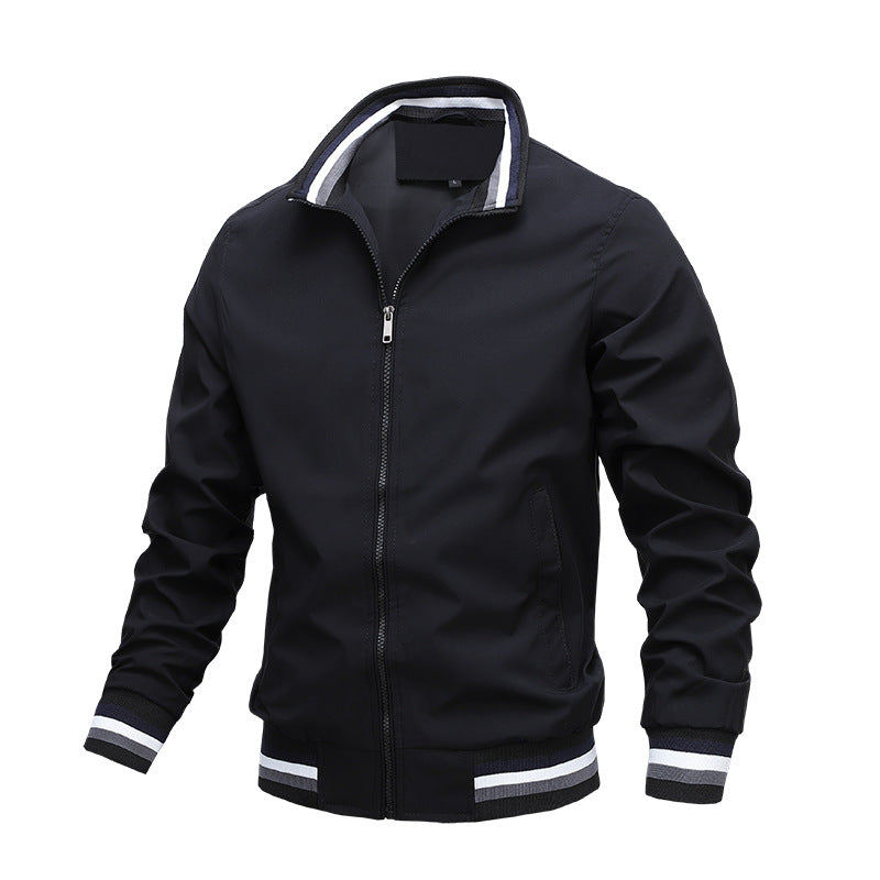 Fashion Men's Windbreak Bomber Jacket Spring Summer Man Casual Outdoors Portswe image 1