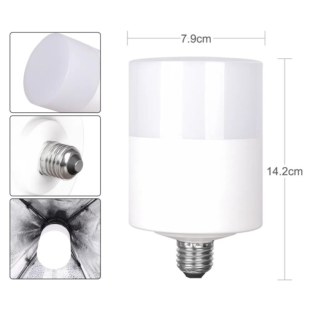 Pography Lighting Kit With 2x2M Po Background Muslin Backdrops Softbox Li image 4