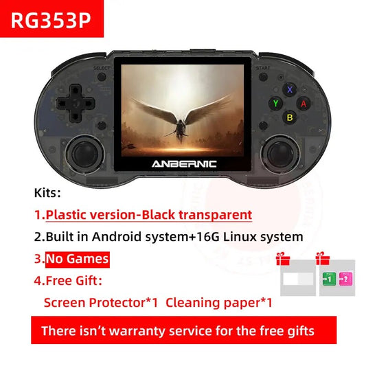 ANBERNIC New RG353P Handheld Game Console 3.5" Multi-touch Screen Android L