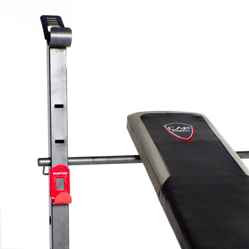 Strength Standard Weight Bench with Leg Developer, 150lb upright weight capacity image 2