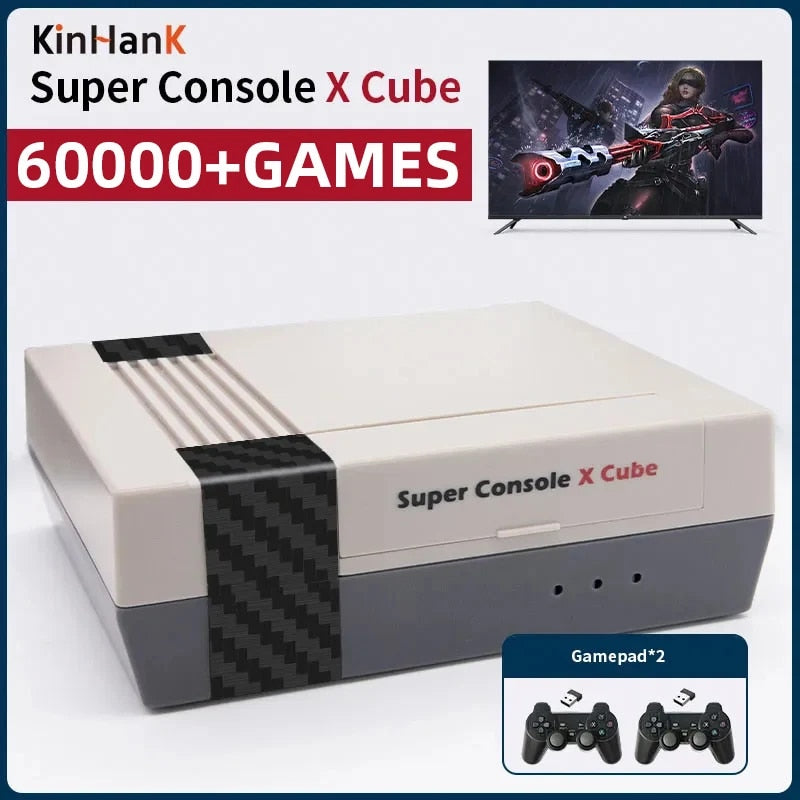 Retro Games for MAME/DC/ARCADE 60000+ Games  Console X Cube 4K Mini TV Box image 1