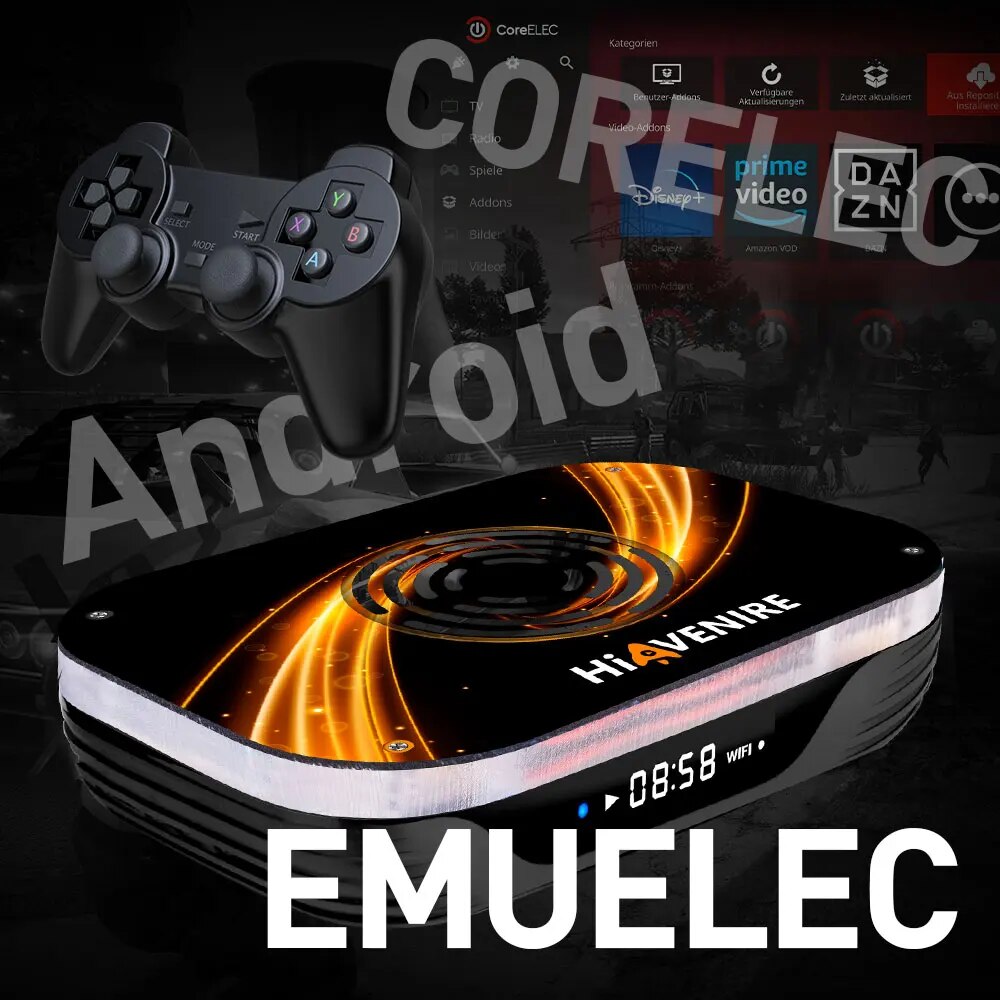 KinHank  Console X3 Plus Retro Video Game Consoles Built-in 60000 Classic image 8