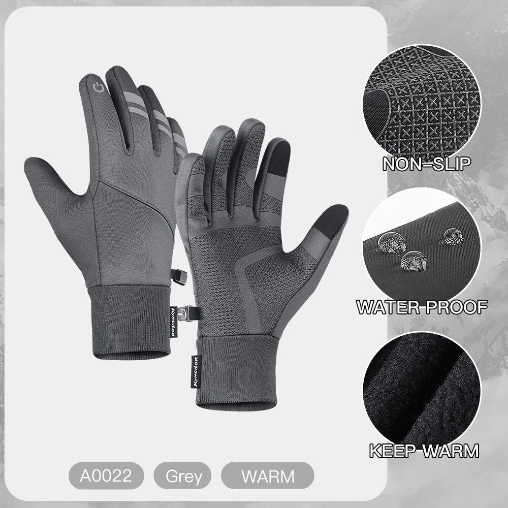 Winter Gloves For Men Women  Waterproof Windproof Cold Gloves Snowboard Motorcy image 1
