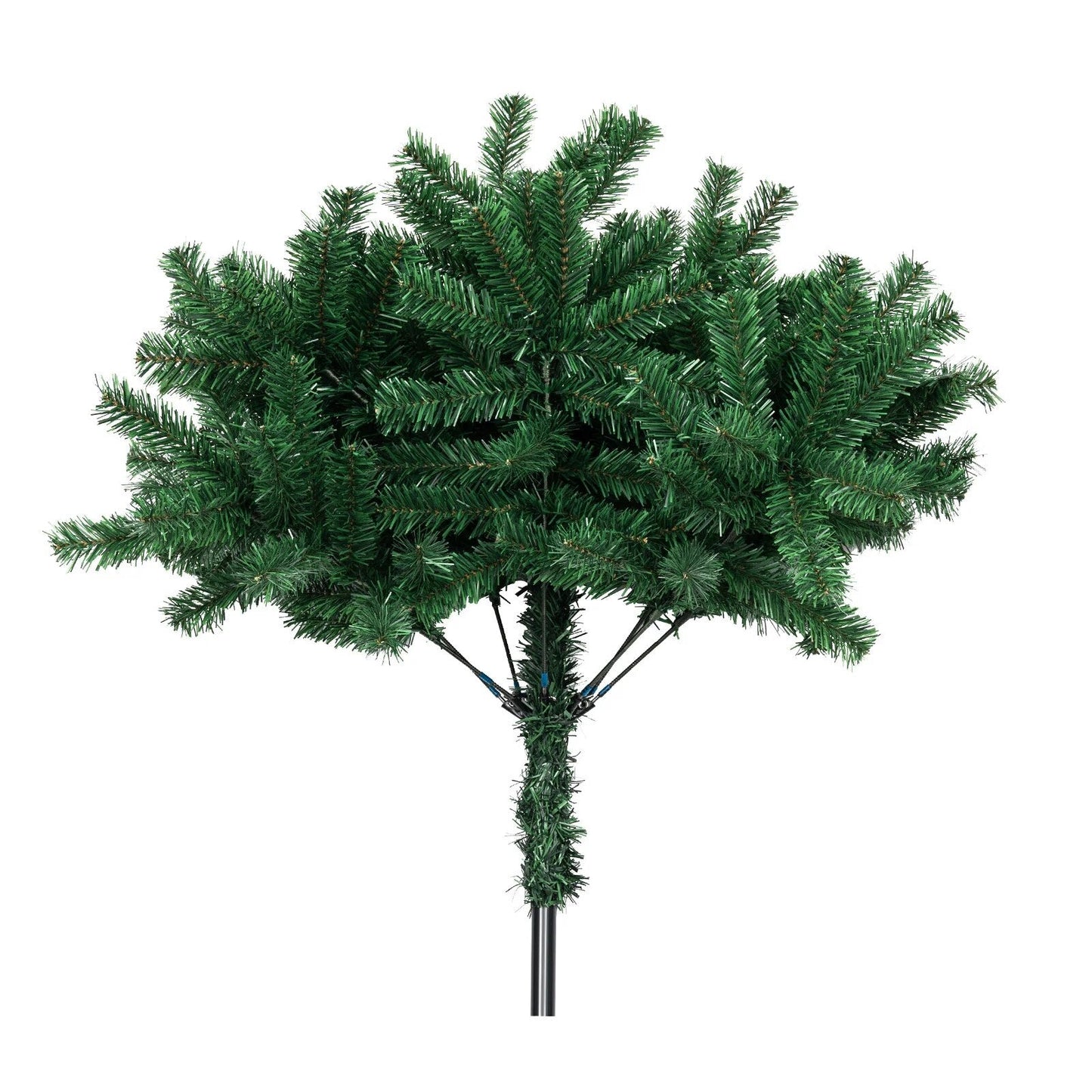  Sale 6FT Christmas Tree Artificial Decoration with PVC Foldable Metal Folda image 2