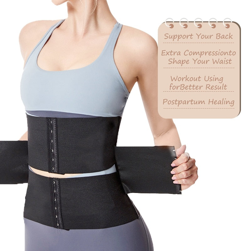 Adjustable Waist Trainer for Women 3 Segmented Hourglass Waist Shaper Underbust image 5