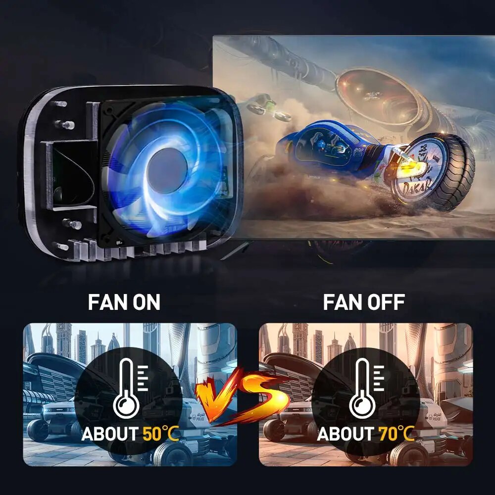 KinHank Super Console X3 Plus Retro Video Game Consoles Built-in 60000 Classic image 9