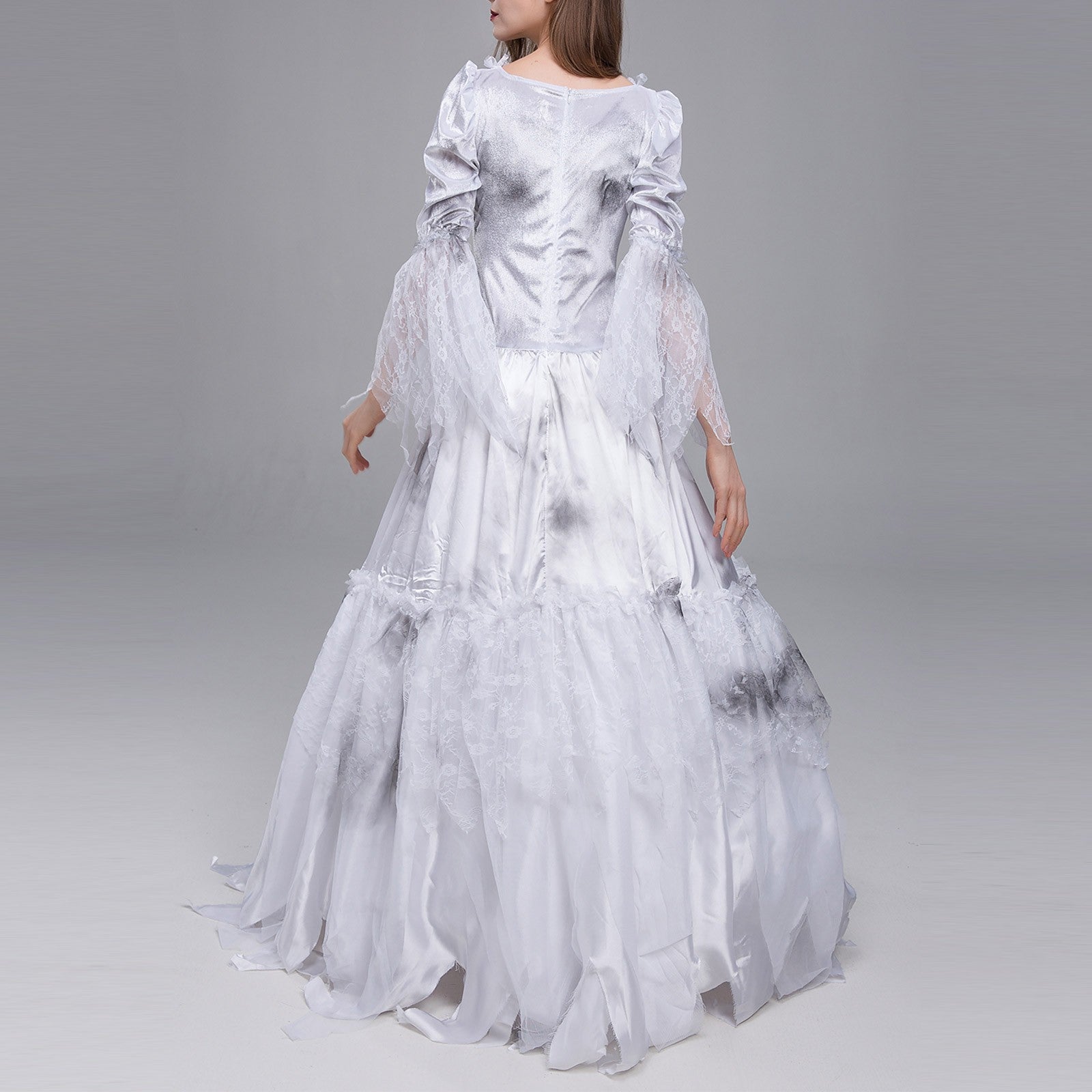 Halloween Wedding Dress Costume Zombie Bride Cosplay Dress Ghost Bride Cosplay  image 3
