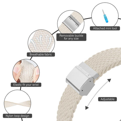 Braided Solo Loop For Apple watch band 44mm 45mm 49mm 40mm 41mm 38mm 42mm Nylon image 9