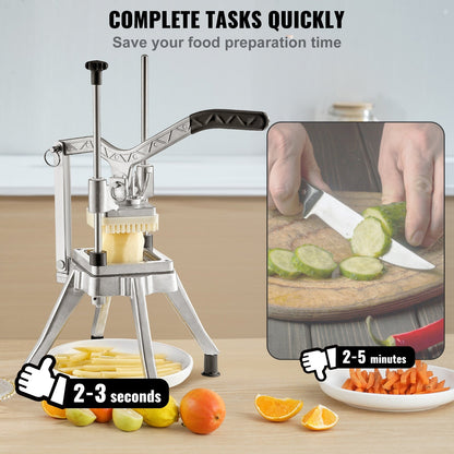 VEVOR Commercial Vegetable Fruit Heavy Duty  Food Dicer Kattex Fren image 5