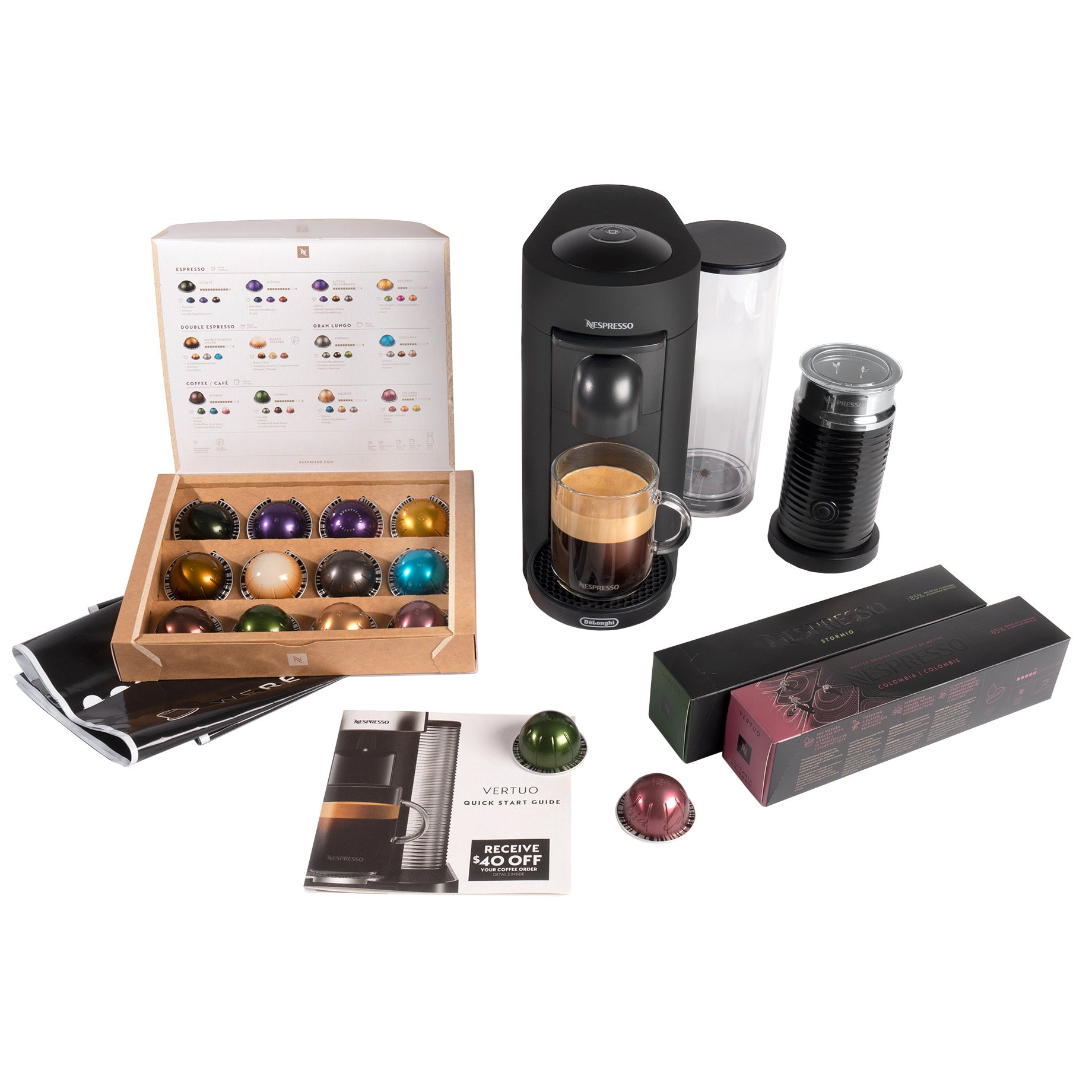 Nespresso Vertuo Plus Deluxe Coffee and Espresso Maker image 0