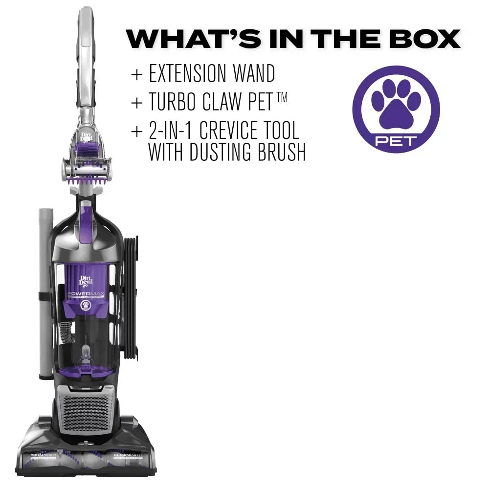 Power Max Pet Upright Vacuum Cleaner, UD76710 image 2