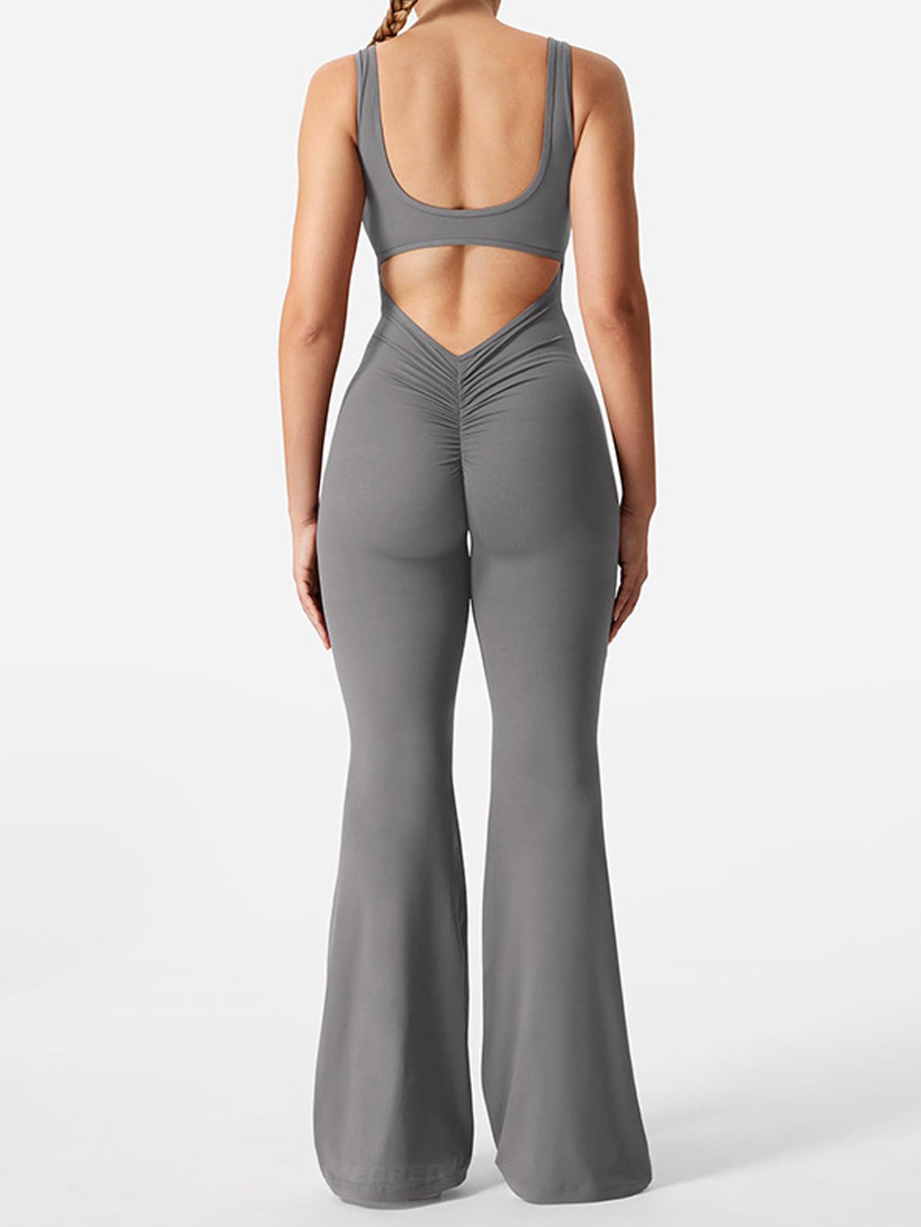 Summer Jumpsuit Women Sleeveless Vest Romper for Women Square Neck Vest Tops Bo image 4